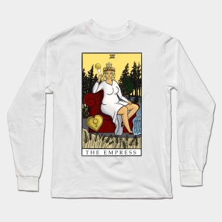 The Empress Tarot Long Sleeve T-Shirt